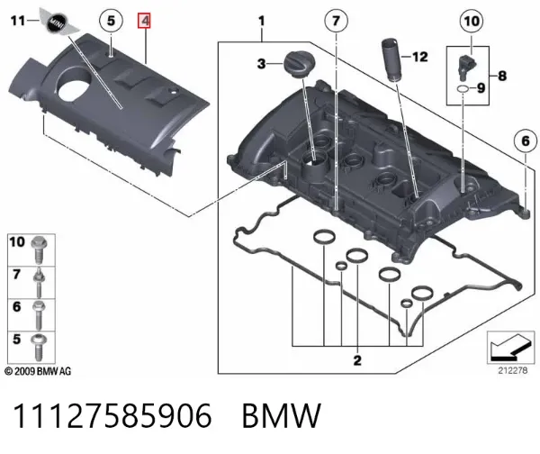  11127585906 BMW