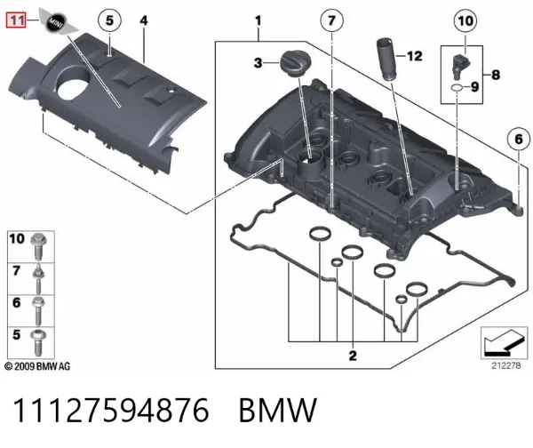  11127594876 BMW
