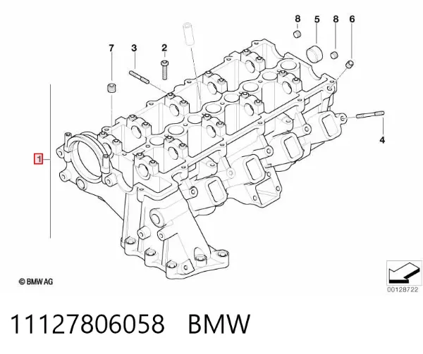 Culata 11127806058 BMW