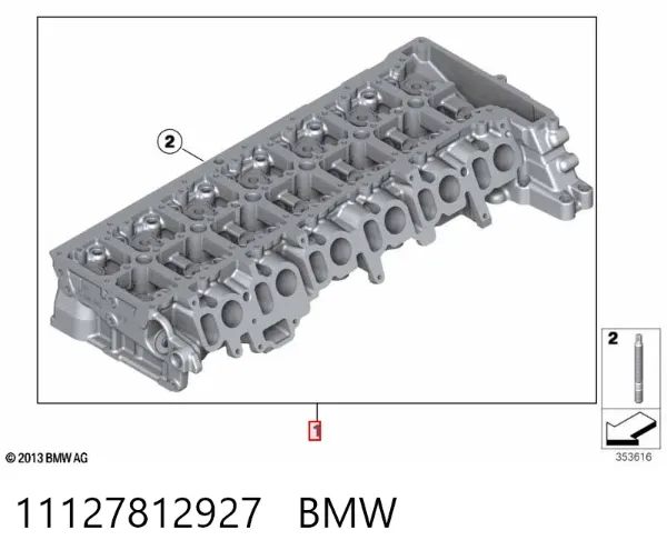 Culata 11127812927 BMW