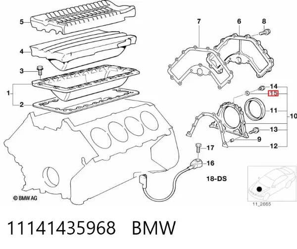  11141435968 BMW
