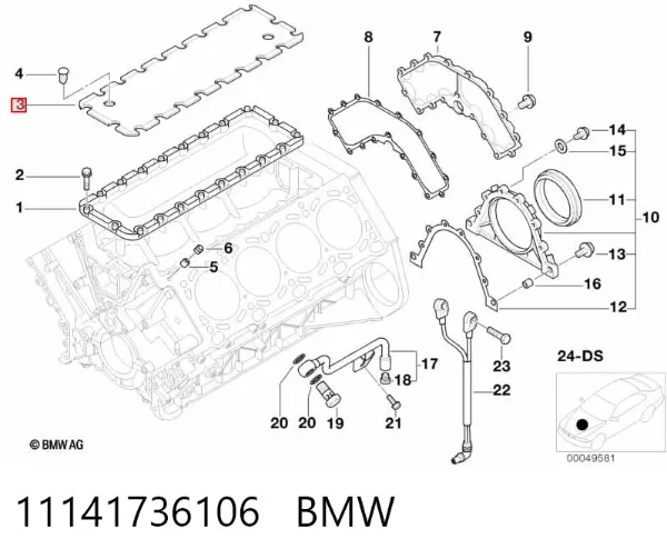  11141736106 BMW
