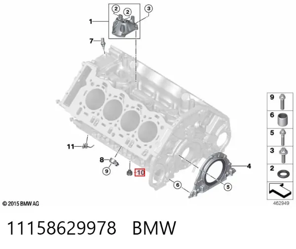  11158629978 BMW