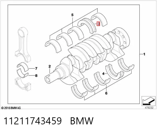  11211743459 BMW