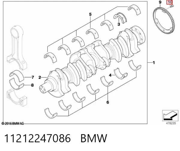  11212247086 BMW
