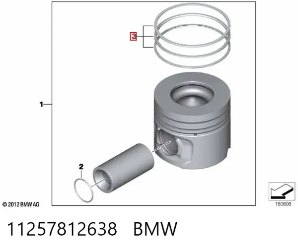  11257812638 BMW