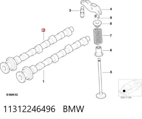 Árboles de levas BMW 5 E39