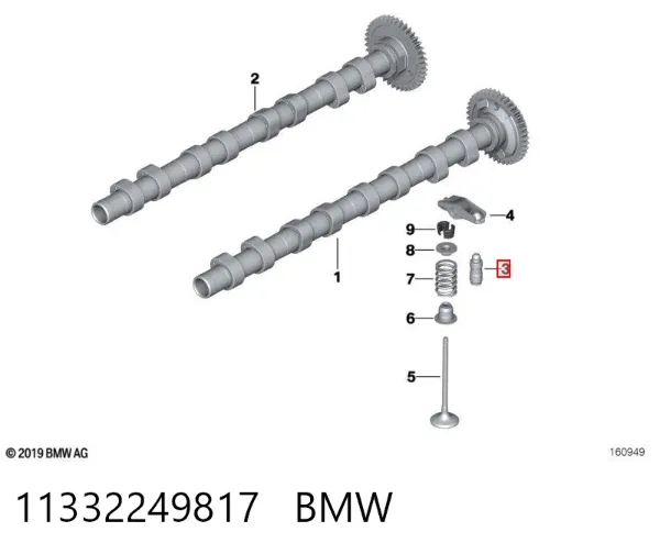 Taqués hidráulicos 11332249817 BMW