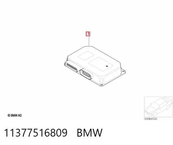 Módulo de control de válvulas 11377516809 BMW