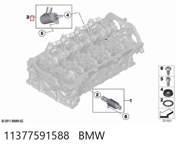 Válvula IAC BMW 1 F21