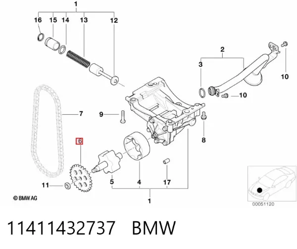  11411432737 BMW