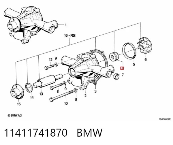  11411741870 BMW