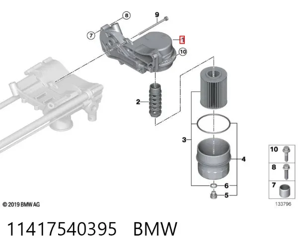  11417540395 BMW