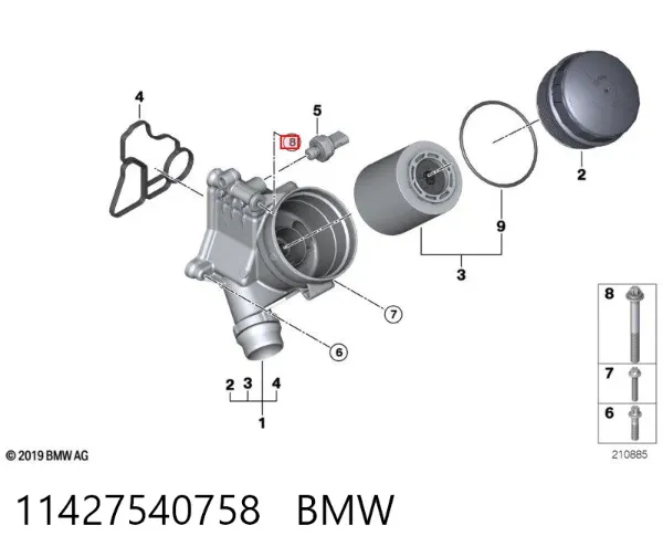  11427540758 BMW