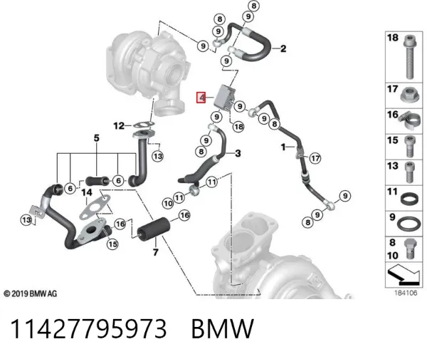  11427795973 BMW