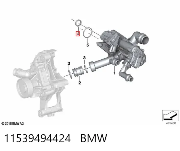  11539494424 BMW