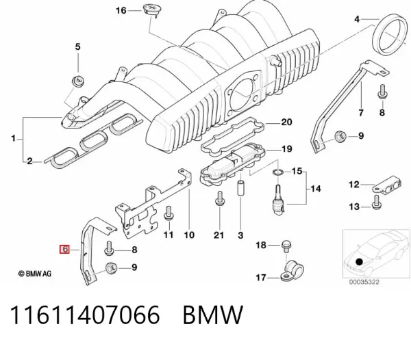  11611407066 BMW