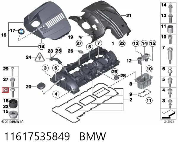  11617535849 BMW