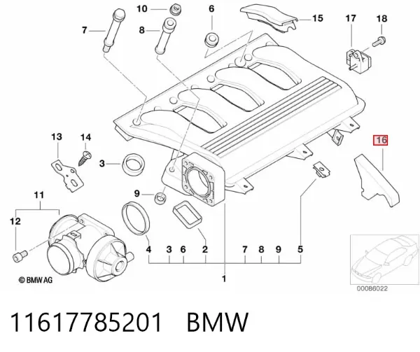  11617785201 BMW