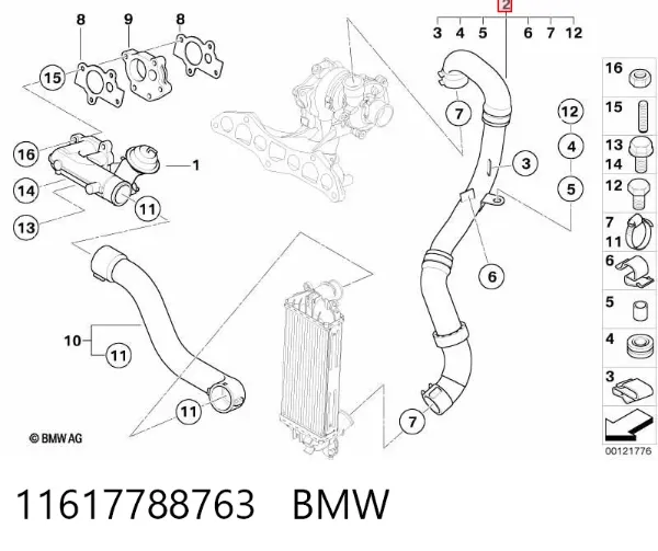  11617788763 BMW
