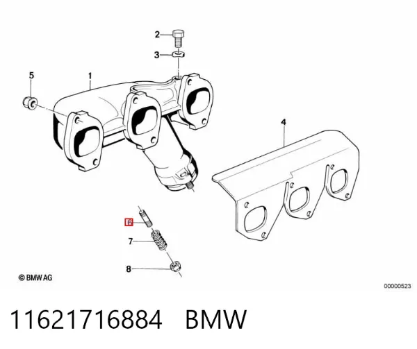  11621716884 BMW