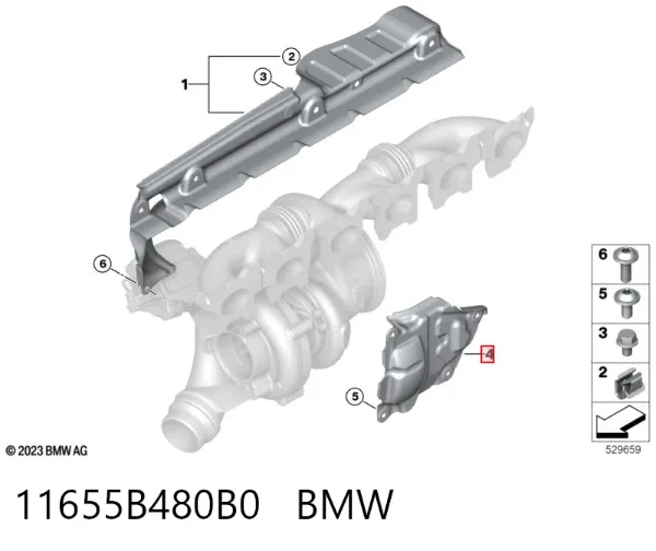  11655B480B0 BMW