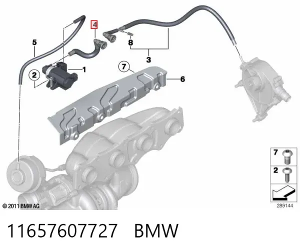  11657607727 BMW