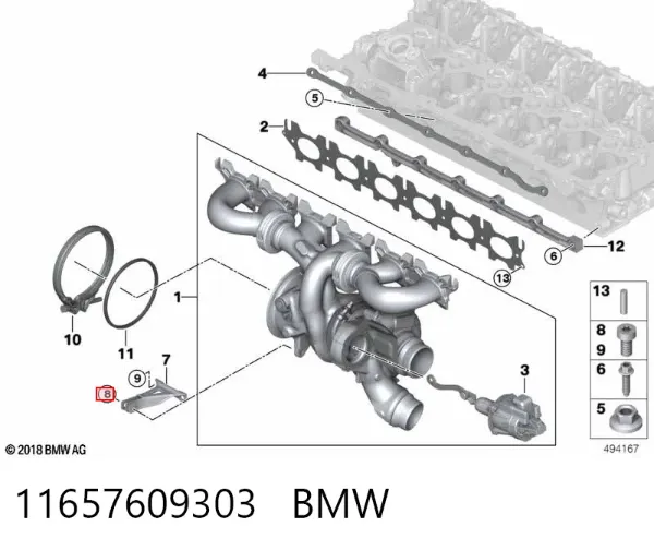  11657609303 BMW
