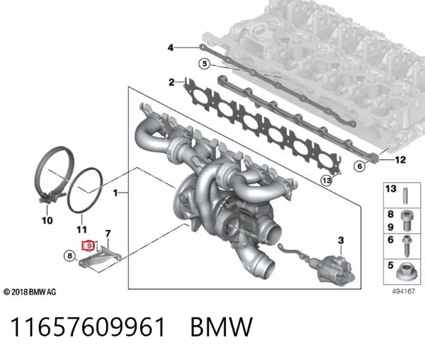 11657609961 BMW