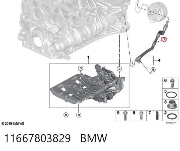Alternador 11667803829 BMW