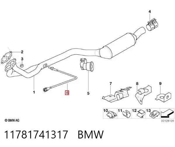Sonda lambda 11781741317 BMW
