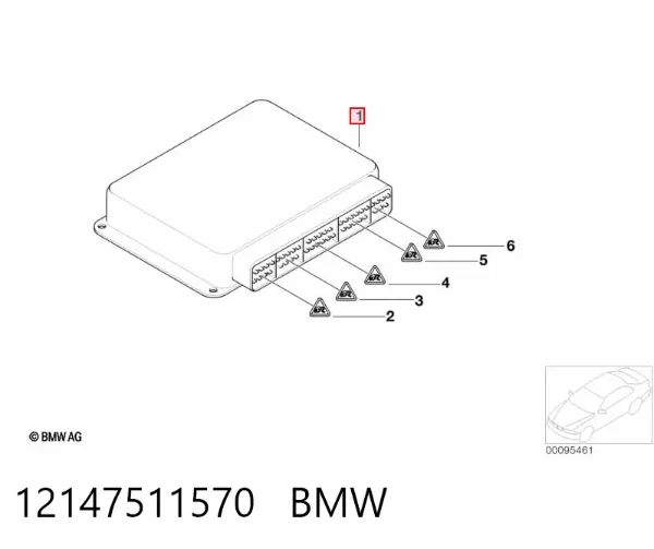 ECU BMW X5 E53