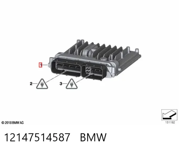ECU Mini Cooper R50, R53