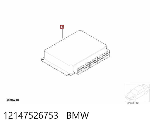 ECU BMW 7 E38