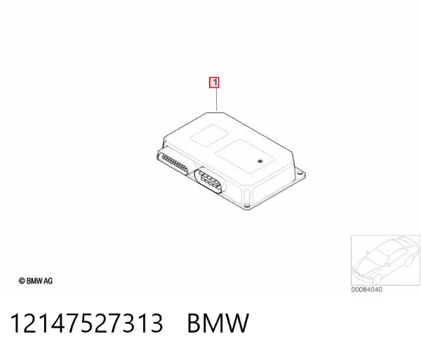 Módulo de control de válvulas 12147527313 BMW