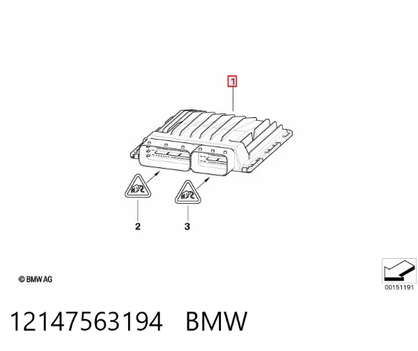 ECU 12147563194 BMW