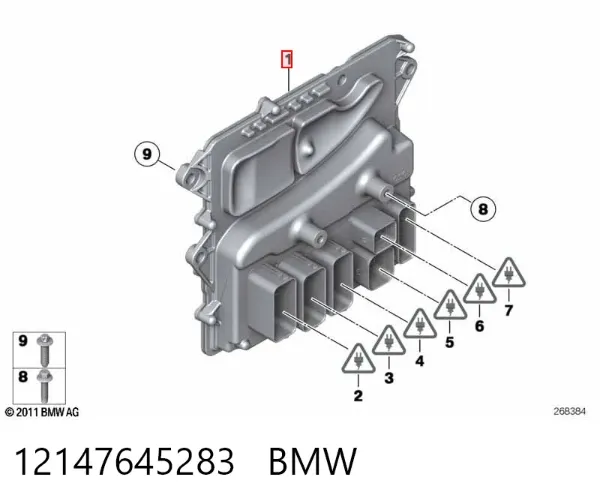 ECU 12147645283 BMW