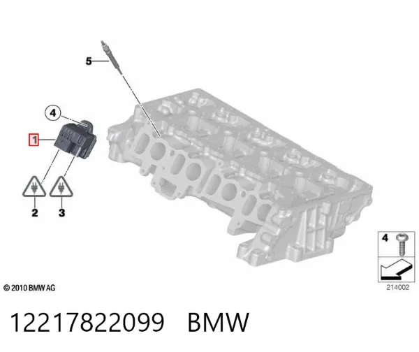 Relé de los calentadores 12217822099 BMW