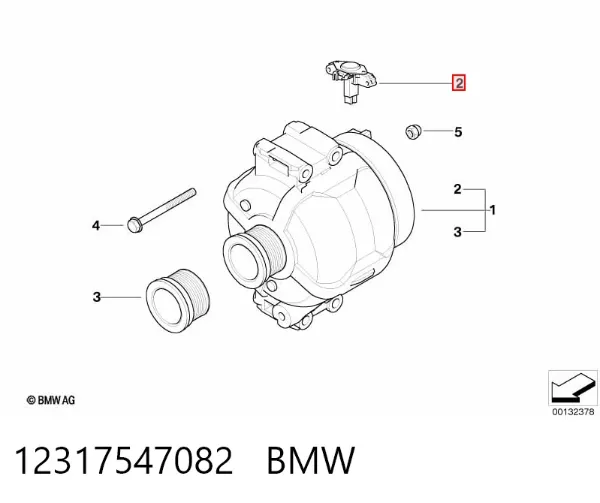 Regulador 12317547082 BMW