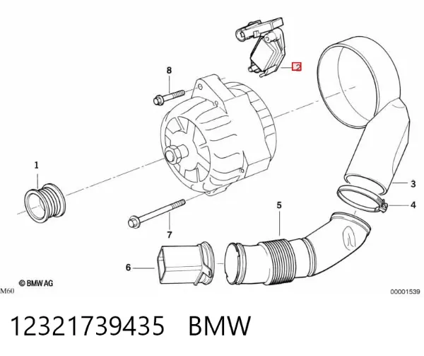 Regulador 12321739435 BMW