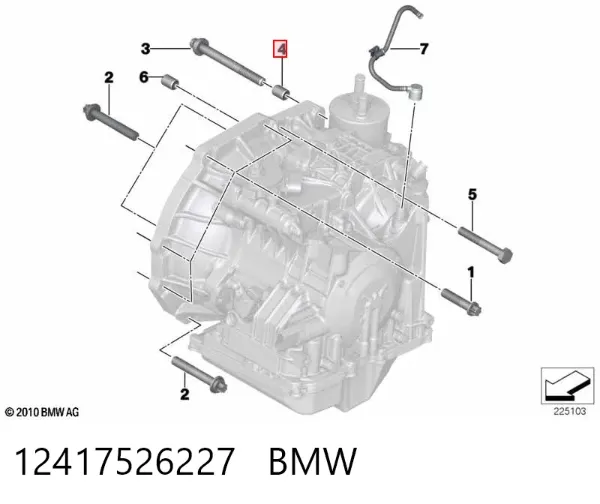  12417526227 BMW