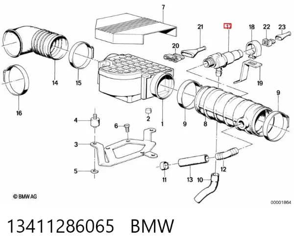 Válvula IAC 13411286065 BMW