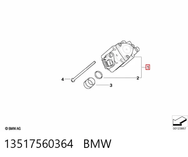 Bomba inyectora 13517560364 BMW