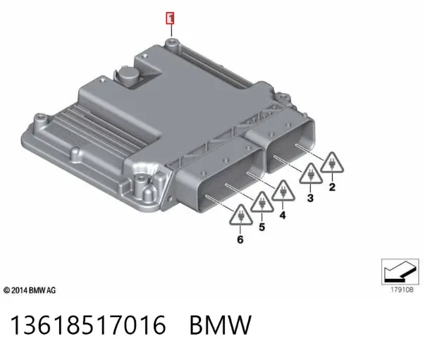 ECU 13618517016 BMW