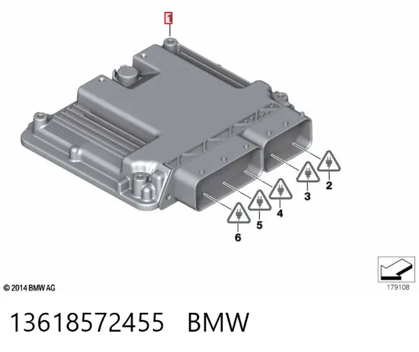 ECU 13618572455 BMW