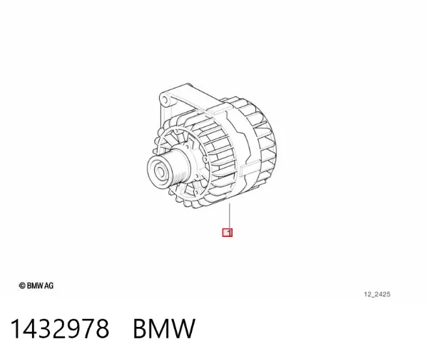 Alternador 1432978 BMW