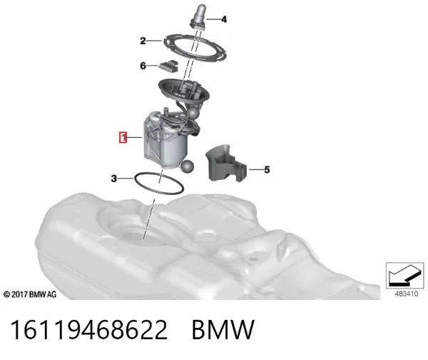 Bomba de gasolina BMW X5 G05, F95