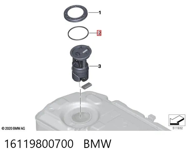  16119800700 BMW
