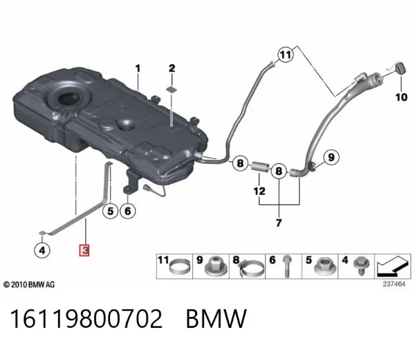  16119800702 BMW