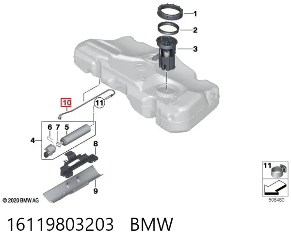  16119803203 BMW